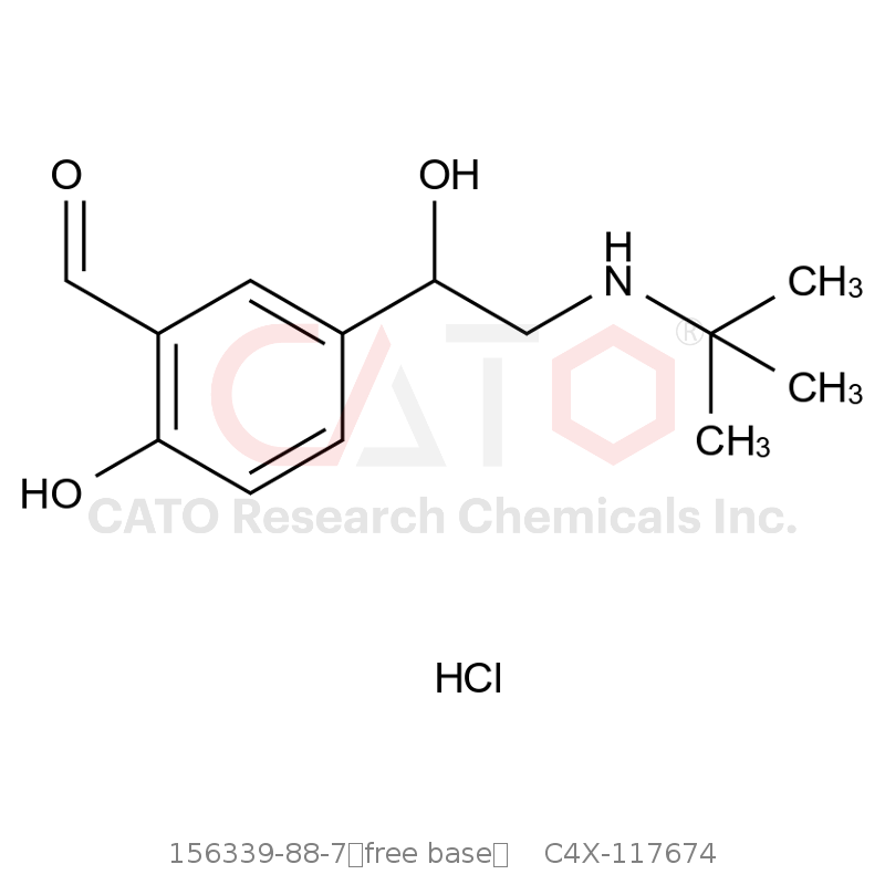 CAS No.:156339-88-7（free base）,Salbutamol EP Impurity D HCl
