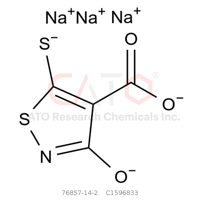 CAS No.:76857-14-2,Sodium 3-oxido-5-sulfidoisothiazole-4-carboxylate