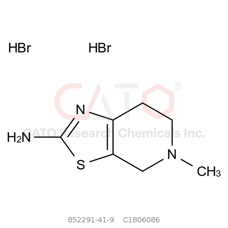 CAS No.:852291-41-9,5-甲基-4,5,6,7-四氢噻唑并[5,4-c]吡啶-2-胺二氢溴酸盐