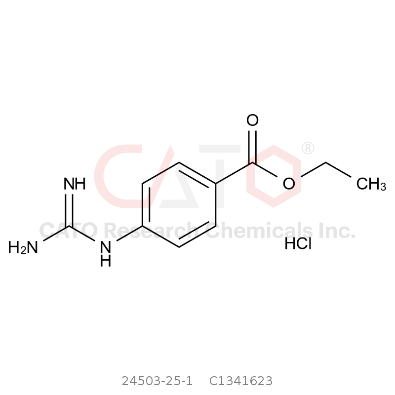 CAS No.:24503-25-1,4-胍基苯甲酸乙酯盐酸盐