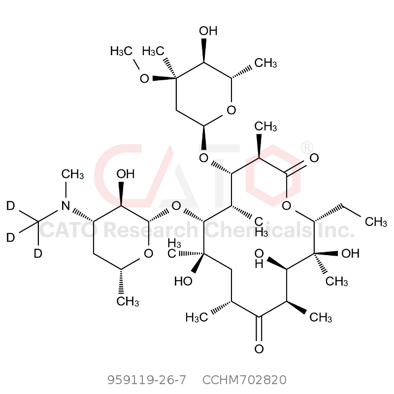 CAS No.:959119-26-7,红霉素-d3