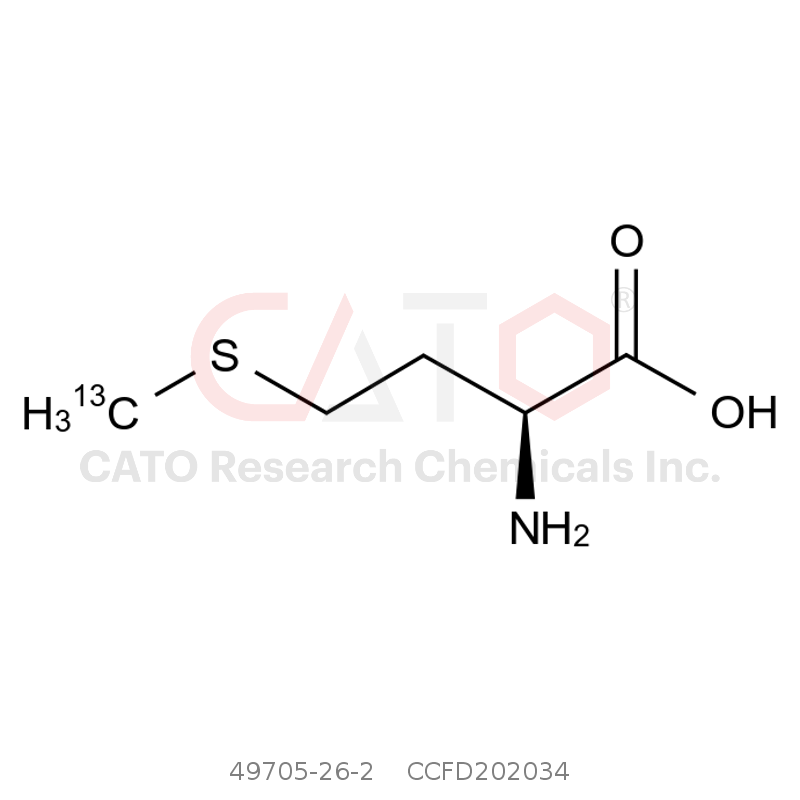 CAS No.:49705-26-2,L-METHIONINE-METHYL-13C