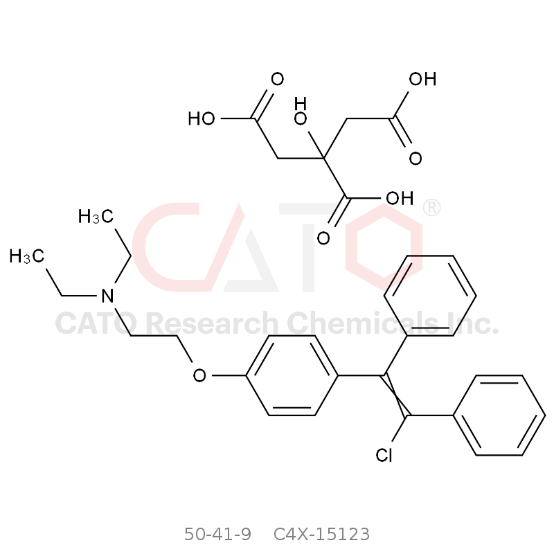 CAS No.:50-41-9,Clomiphene Citrate
