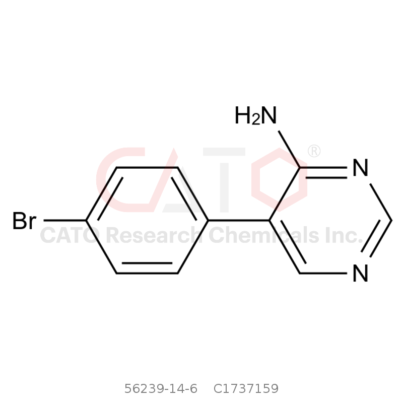 CAS No.:56239-14-6,5-(4-溴苯基)嘧啶-4-胺