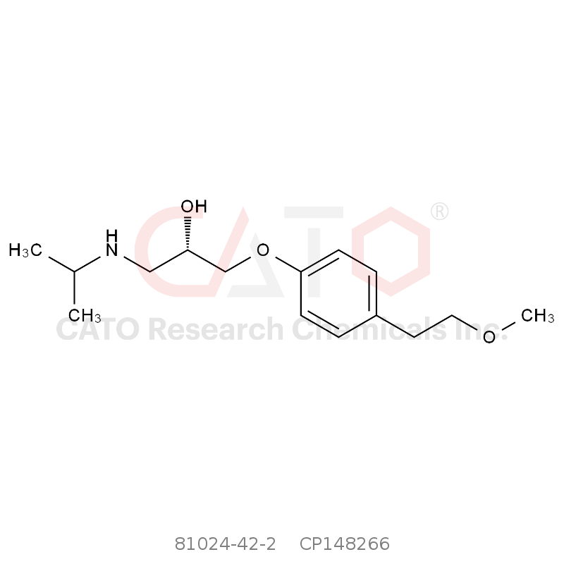 CAS No.:81024-42-2,Metoprolol S-Isomer