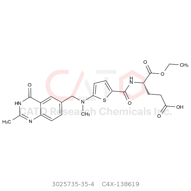 CAS No.:3025735-35-4,Raltitrexed Impurity 19