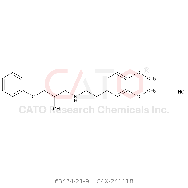 CAS No.:63434-21-9,Bevantolol Impurity 18