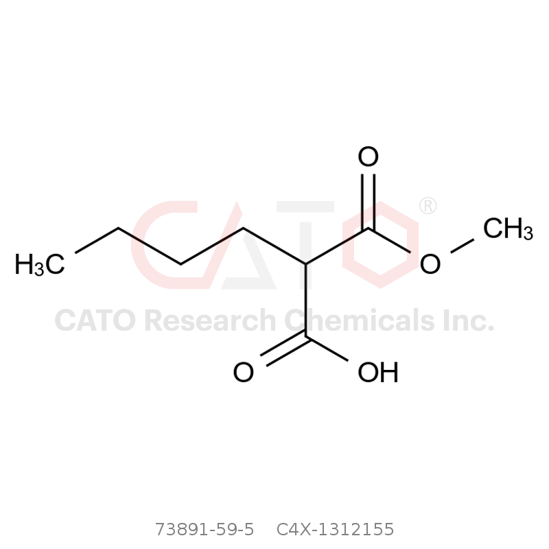 CAS No.:73891-59-5,2-(methoxycarbonyl)hexanoic acid