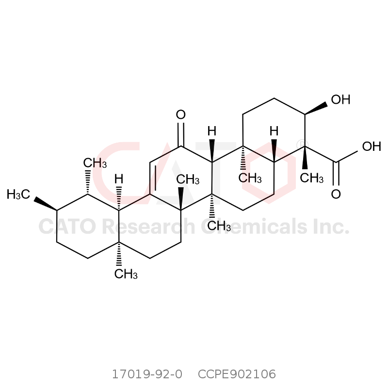CAS No.:17019-92-0,11-酮基-BETA-乳香酸