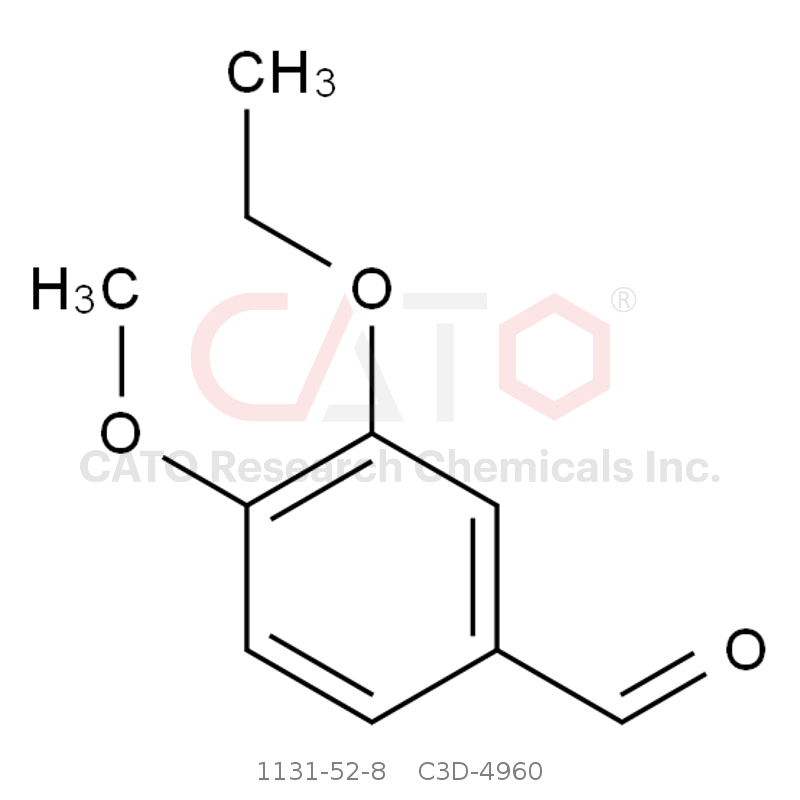CAS No.:1131-52-8,3-Ethoxy-4-methoxybenzaldehyde