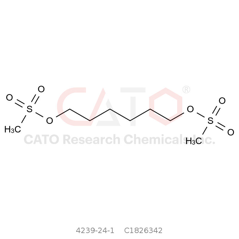 CAS No.:4239-24-1,1,6-双(甲磺酰氧基)己烷