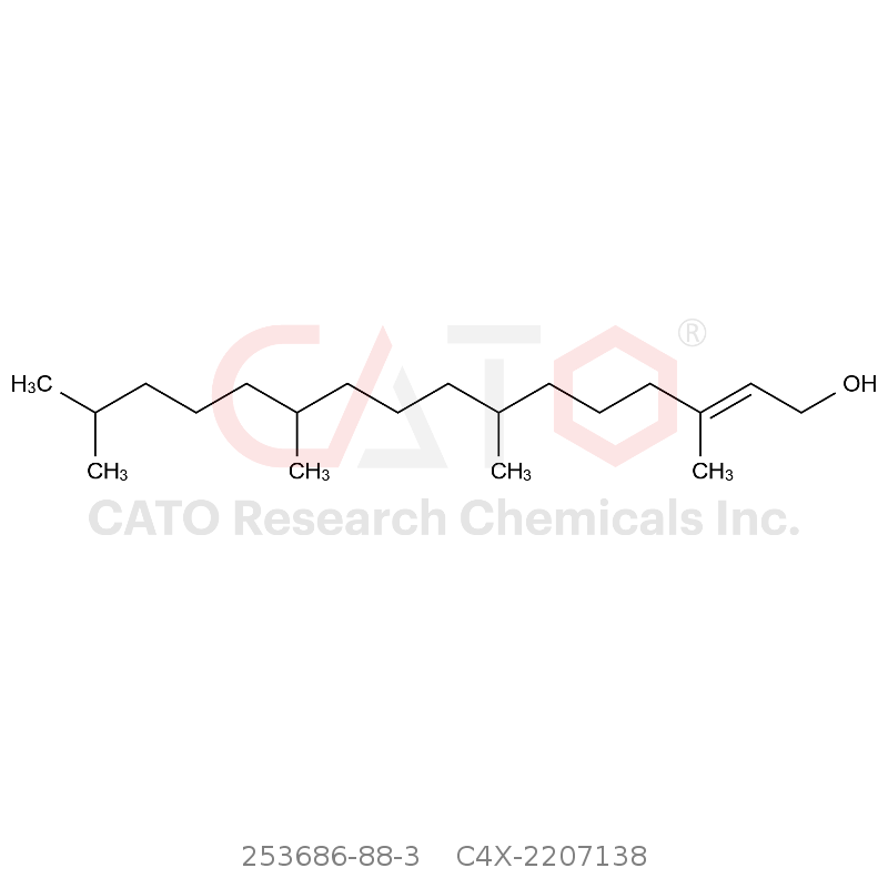 CAS No.:253686-88-3,(E)-3,7,11,15-四甲基-2-十六碳烯-1-醇