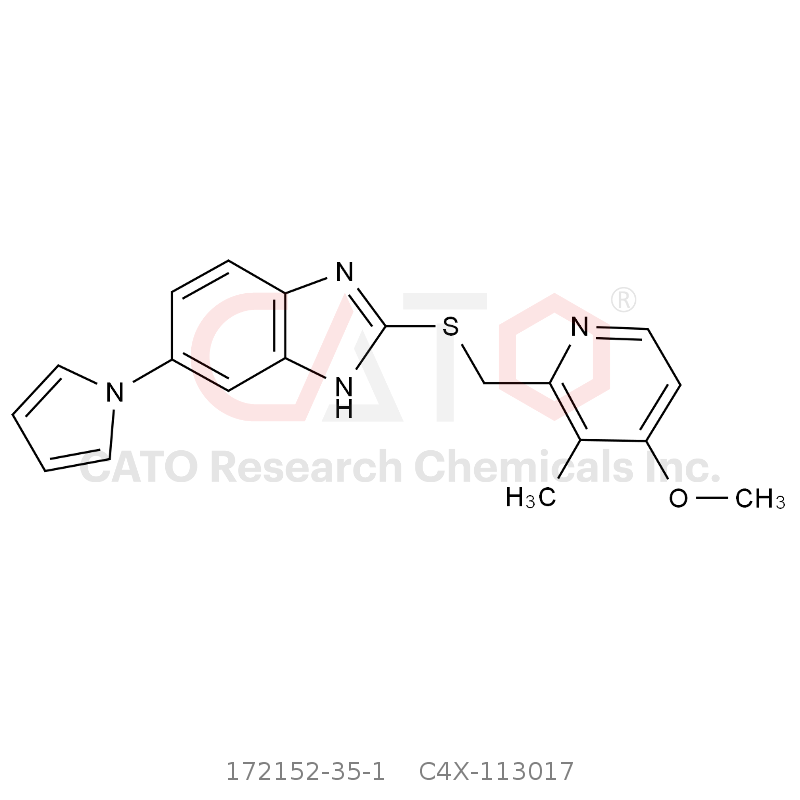 CAS No.:172152-35-1,Ilaprazole Impurity 17