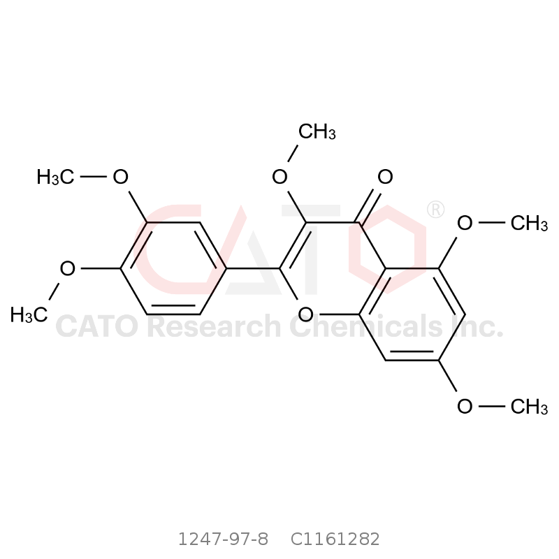 CAS No.:1247-97-8,Quercetin-3,5,7,3',4'-pentamethyl ether
