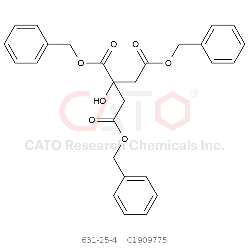 CAS No.:631-25-4,Tribenzyl 2‑Hydroxypropane‑1,2,3‑Tricarboxylate