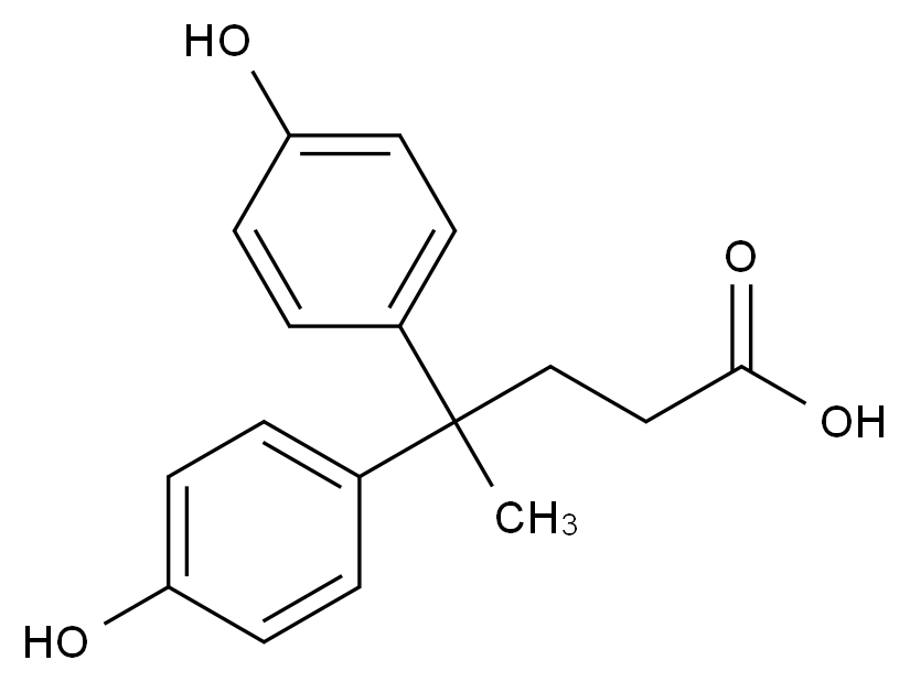 CAS No.:126-00-1,4,4-二(4-羟基苯基)戊酸