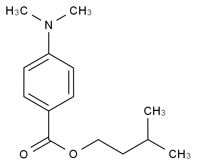 CAS No.:21245-01-2,4-(二甲氨基)苯甲酸异戊酯