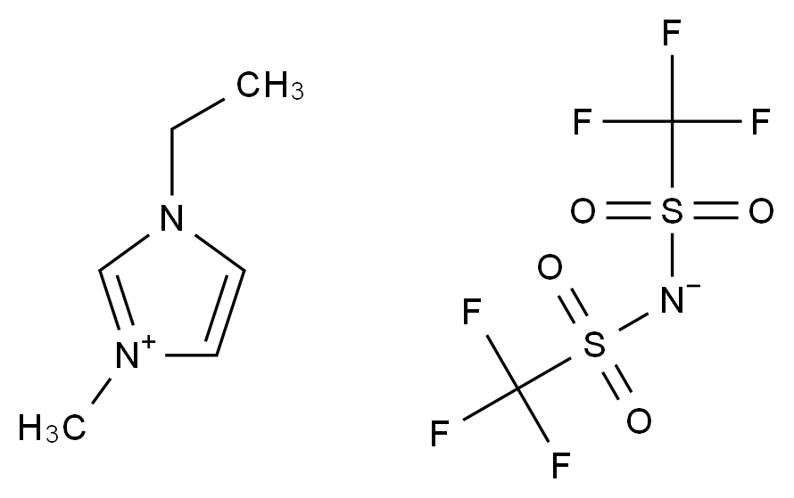 CAS No.:174899-82-2,1-乙基-3-甲基咪唑双(三氟甲磺酰)亚胺