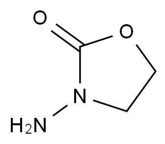 3-氨基-2-恶唑啉酮（AOZ） 3-Amino-2-Oxazolidinone CAS 80-65-9 结构式 Chemical Structure