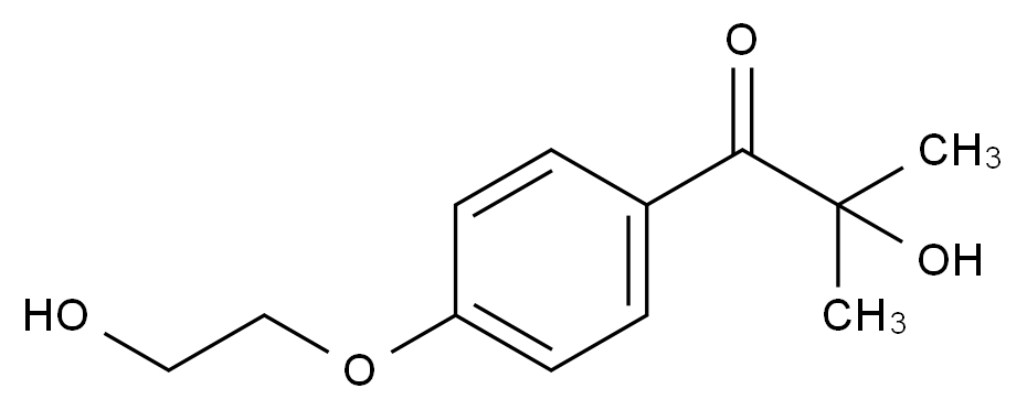CAS No.:106797-53-9,2-羟基-4＇-(2-羟乙氧基)-2-甲基苯丙酮；光引发剂2959