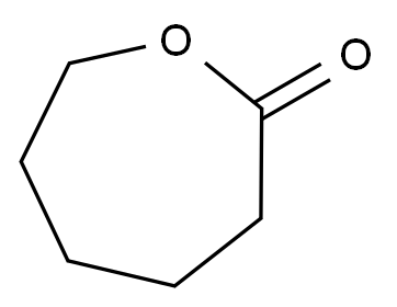 环己内酯 6-Hexanolactone CAS 502-44-3 结构式 Chemical Structure
