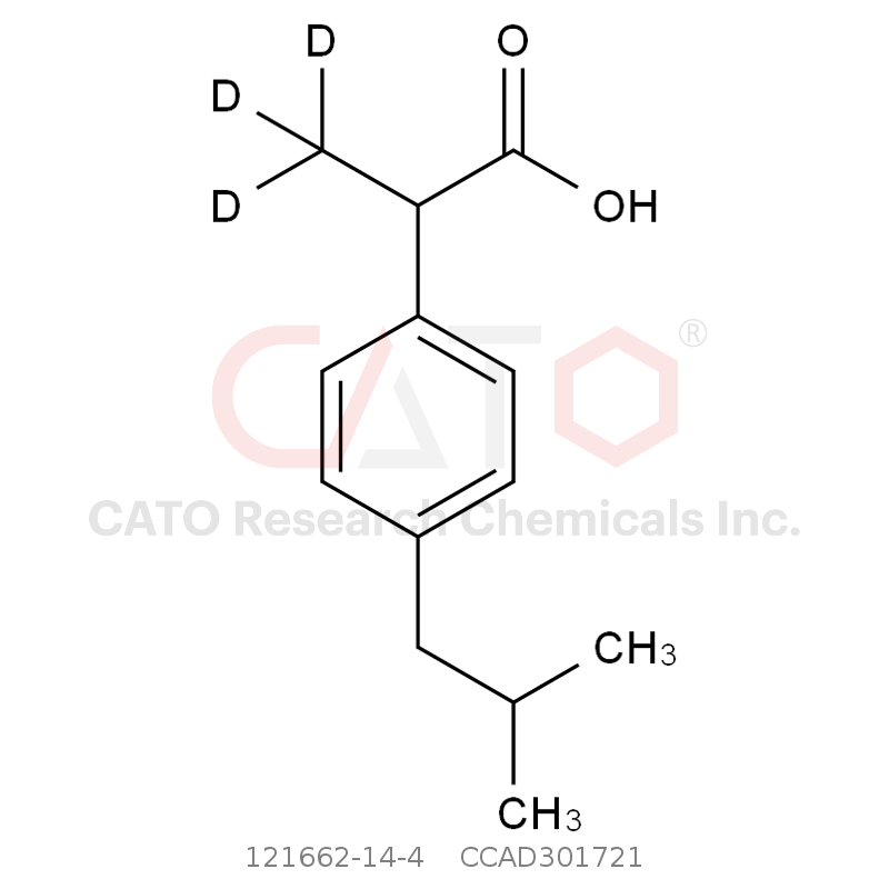 CAS No.:121662-14-4,Rac-布洛芬-d3