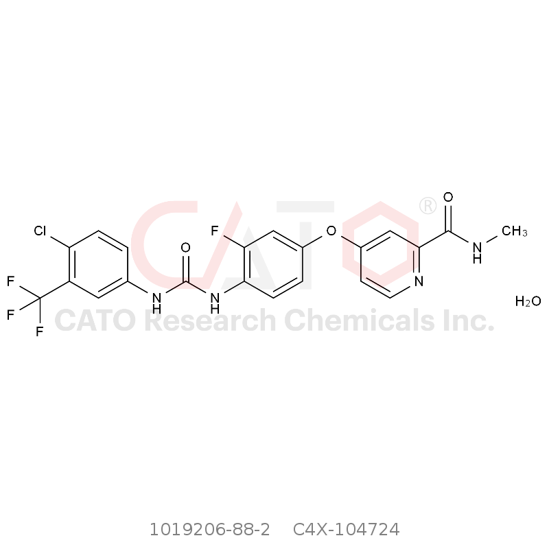 CAS No.:1019206-88-2,瑞戈非尼一水合物