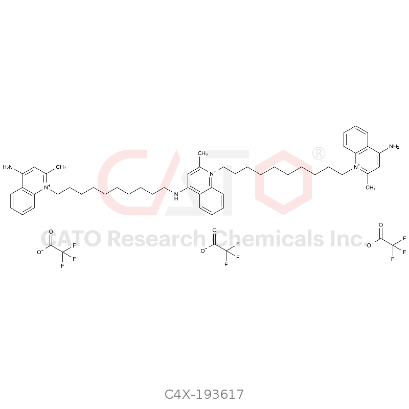 CAS No.:171980-50-0,Dequalinium EP Impurity C  3TFA