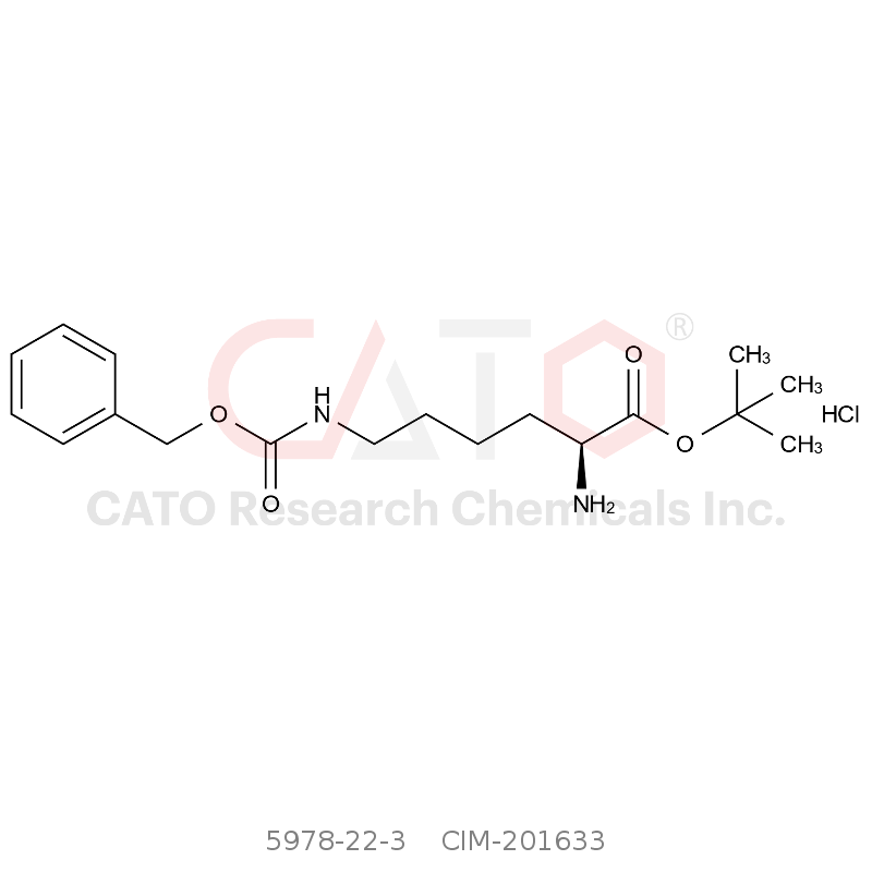 CAS No.:5978-22-3,H-Lys(Z)-OtBu · HCl
