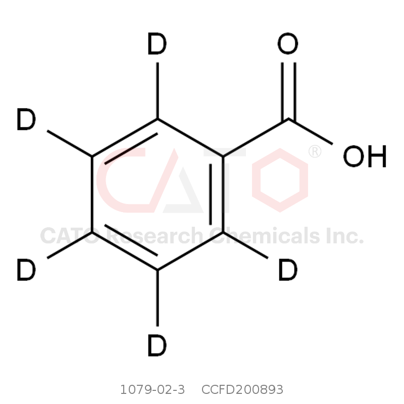 CAS No.:1079-02-3,苯甲酸-d5