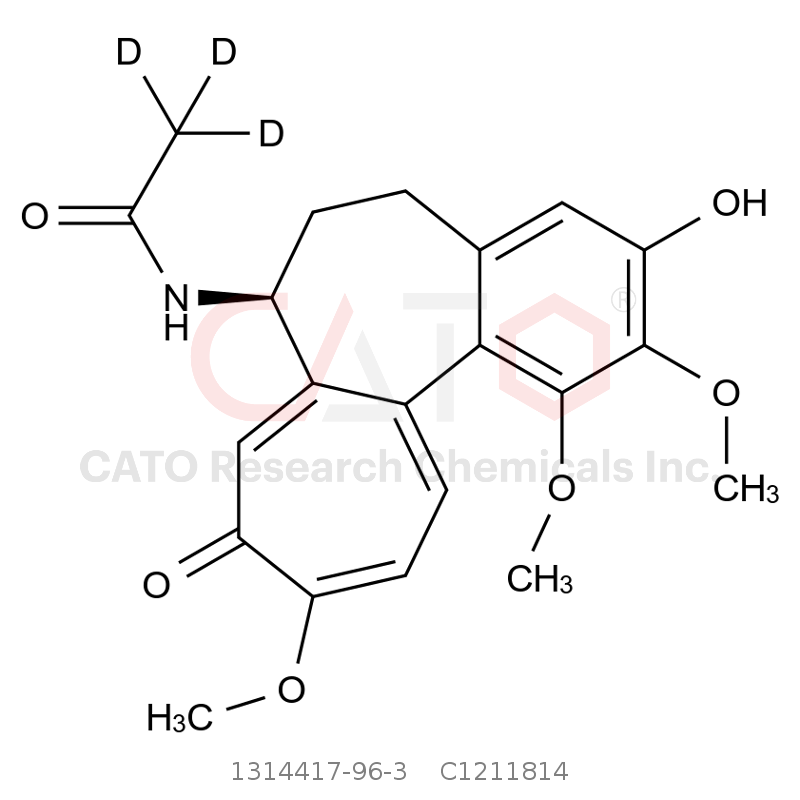CAS No.:1314417-96-3,3-Demethyl Colchicine-d3