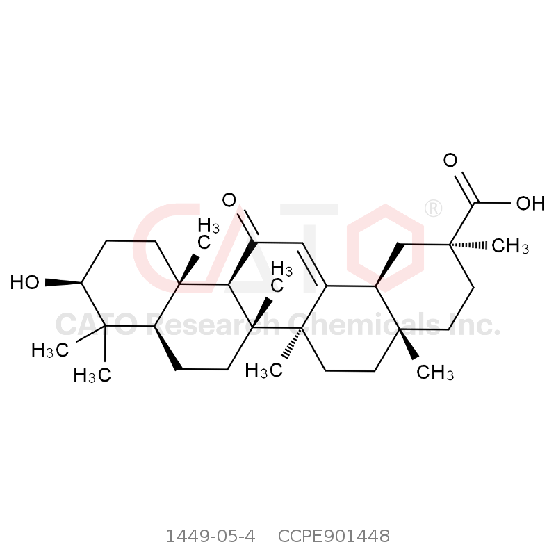 CAS No.:1449-05-4,18α-甘草次酸