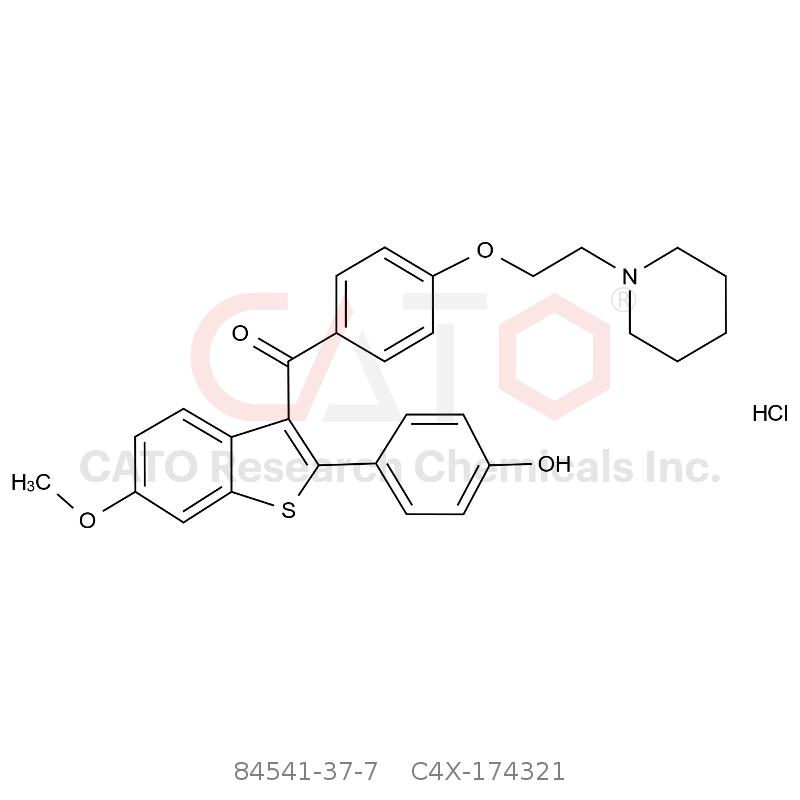 CAS No.:84541-37-7,雷洛昔芬杂质21