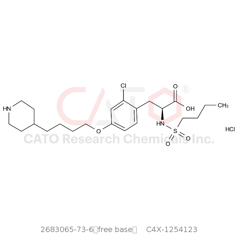 CAS No.:2683065-73-6（free base）,Tirofiban Impurity 123 HCl