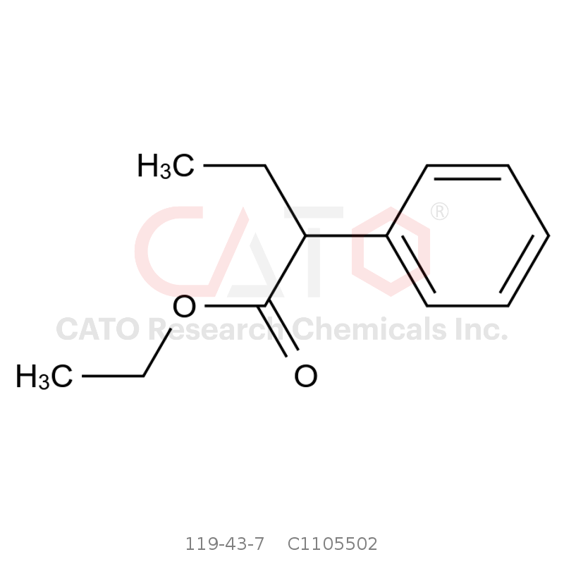 CAS No.:119-43-7,Ethyl 2-phenylbutanoate