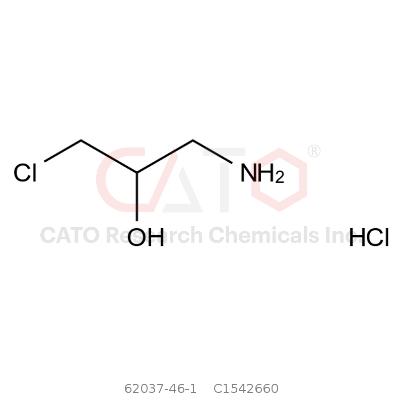 CAS No.:62037-46-1,1-Amino-3-chloropropan-2-ol Hydrochloride