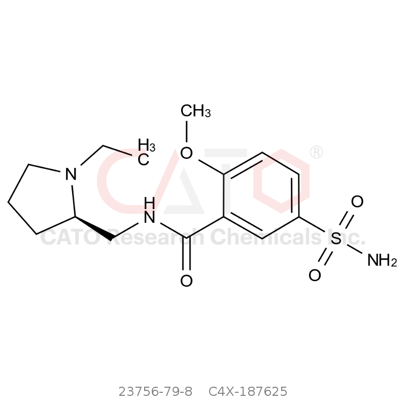 CAS No.:23756-79-8,(R)-(+)-Sulpiride
