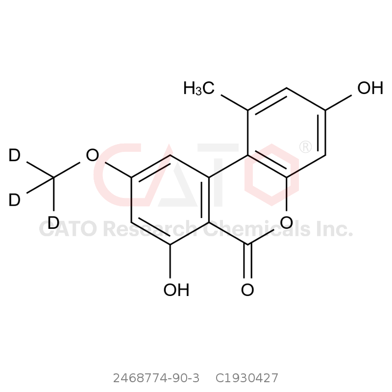 CAS No.:2468774-90-3,Alternariol Monomethyl Ether-d3