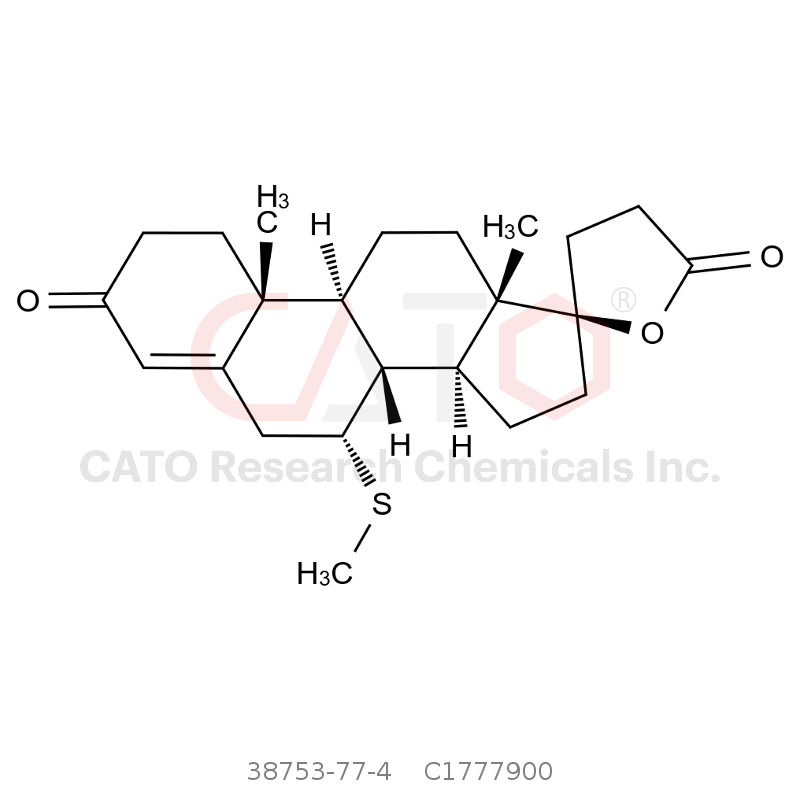 CAS No.:38753-77-4,7α-(Thiomethyl)spironolactone