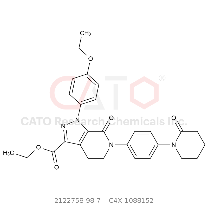 CAS No.:2122758-98-7,Apixaban Impurity 152