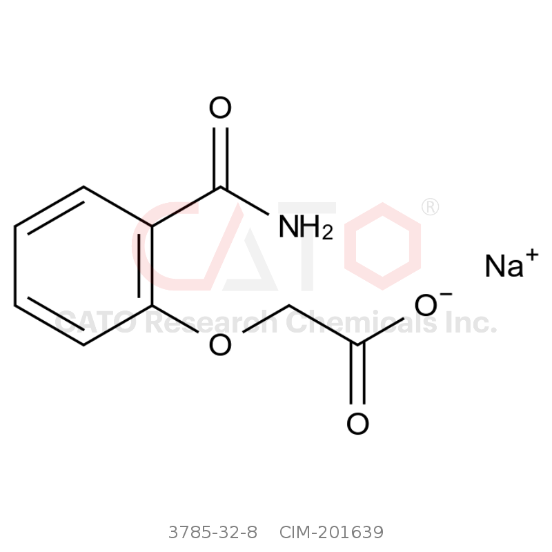 CAS No.:3785-32-8,Sodium 2-(2-carbamoylphenoxy)acetate