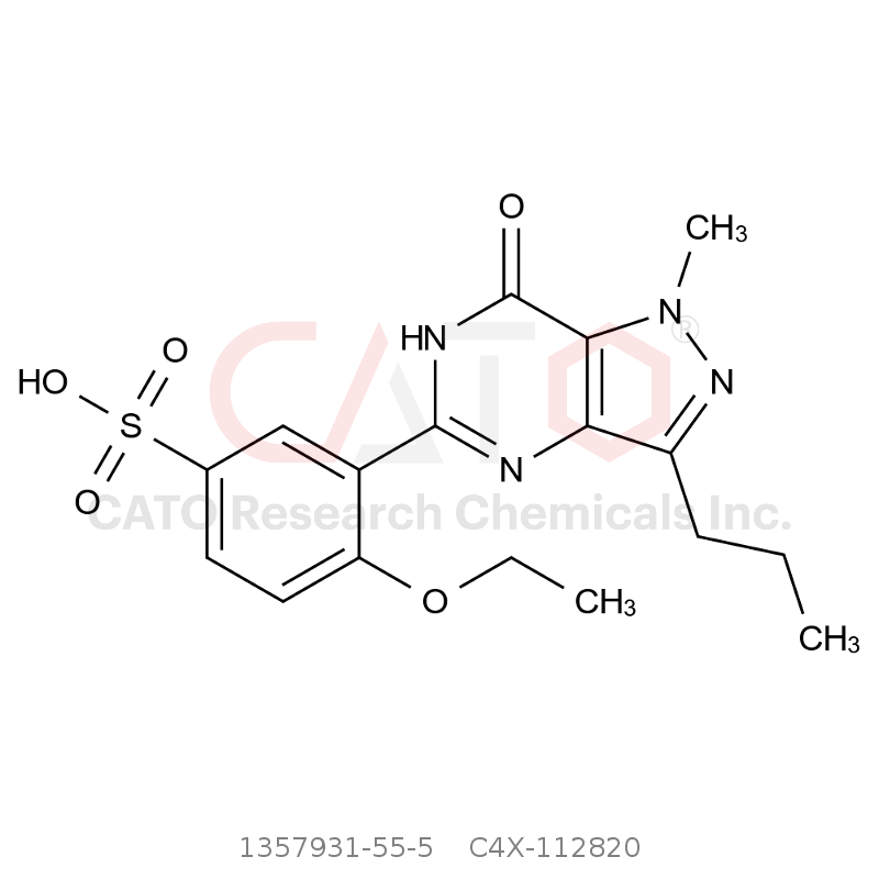CAS No.:1357931-55-5,Sildenafil EP Impurity D