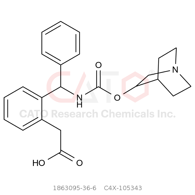 CAS No.:1863095-36-6,Solifenacin Impurity 43