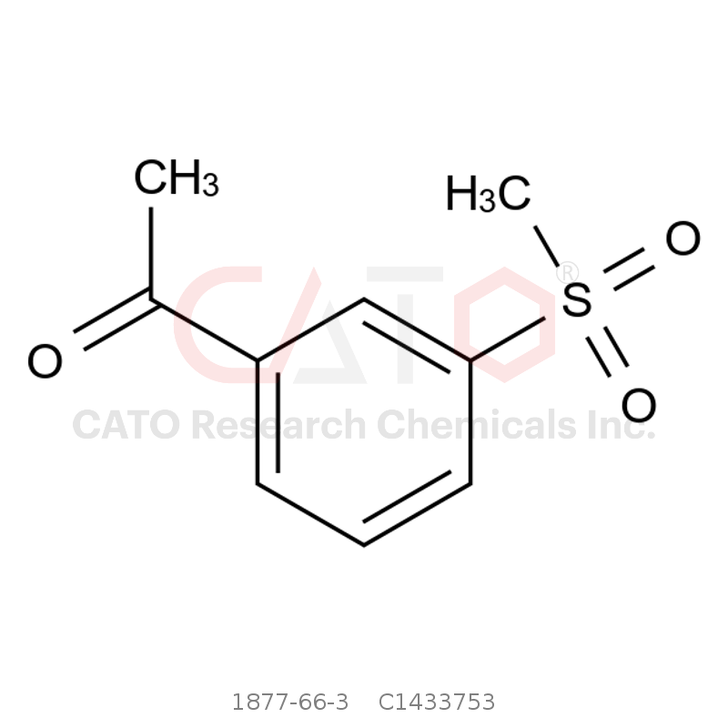 CAS No.:1877-66-3,1-（3-甲磺酰基苯基）乙-1-酮
