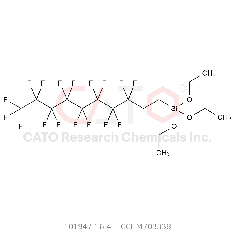 CAS No.:101947-16-4,Triethoxy-1H,1H,2H,2H-heptadecafluorodecylsilane