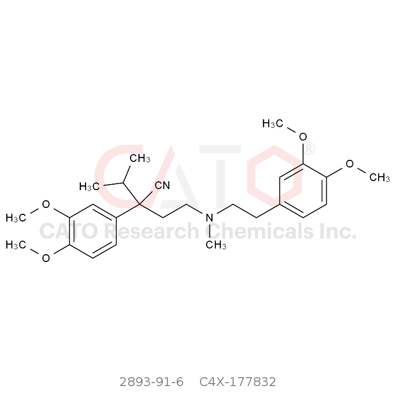 CAS No.:2893-91-6,Verapamil EP Impurity I