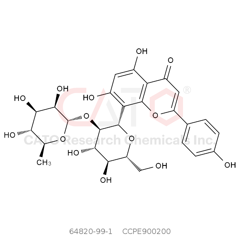 CAS No.:64820-99-1,Rhamnosylvitexin