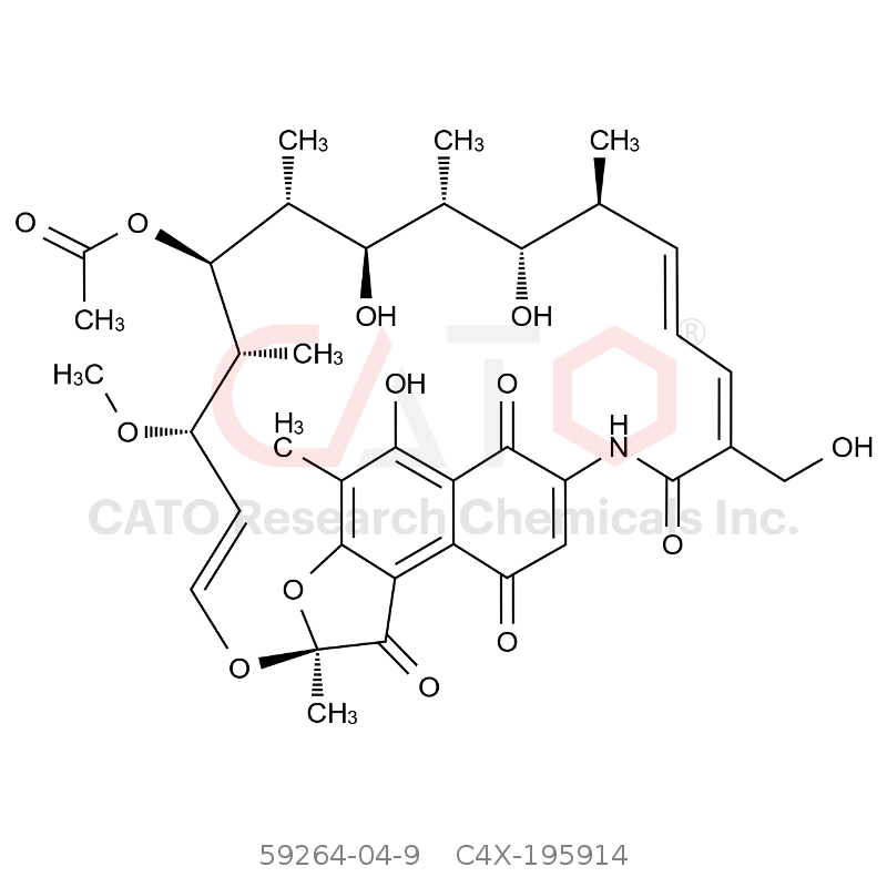 CAS No.:59264-04-9,30 demethyl-30-hydroxymethylrifamycin S
