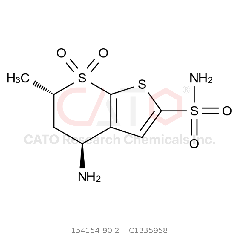 CAS No.:154154-90-2,Dorzolamide EP Impurity D