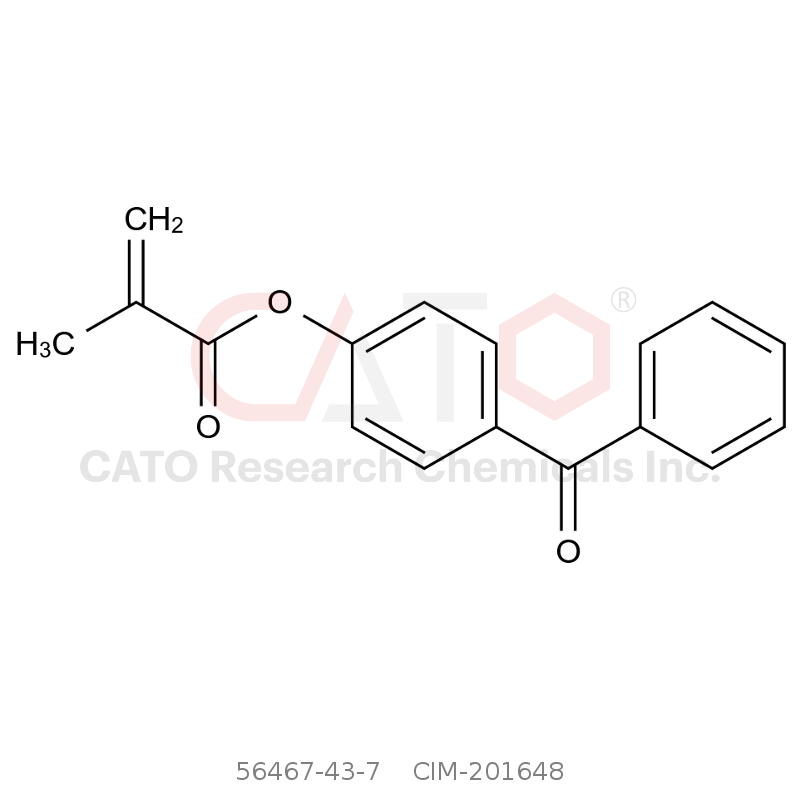 CAS No.:56467-43-7,4-Benzoylphenyl Methacrylate